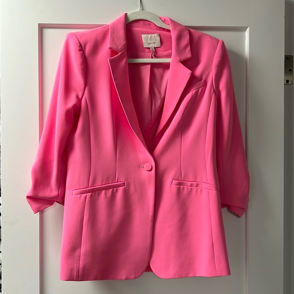 Cinq a Sept pink blazer